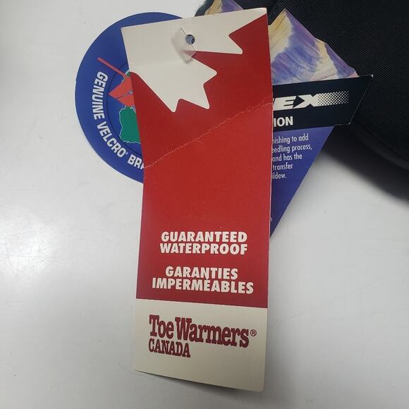 Toe Warmers Canada Active black winter weather waterproof boots size 9 N - Picture 5 of 12